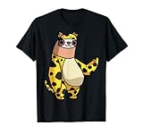 Funny Sloth in Cheetah Costume