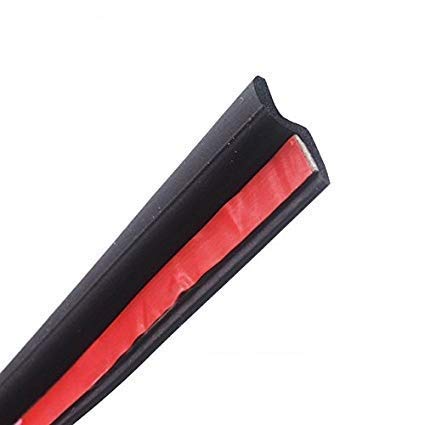 M M SEALS A178-3F Z Shape Window Door Rubber Seal Weather Strip Hollow (3 Feet)