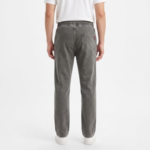 Image of Men's RFD Wash Finished Cotton Track Pants| Lightweight, Breathable & Highly Stretchable Fabric| Denim Look| Perfect for Office, Party, Holiday & Travel (RSM-01 /25)
