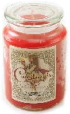 Courtneys Candles Vela en tarro grande de 26 onzas con aroma máximo y especias de arándano y naranja