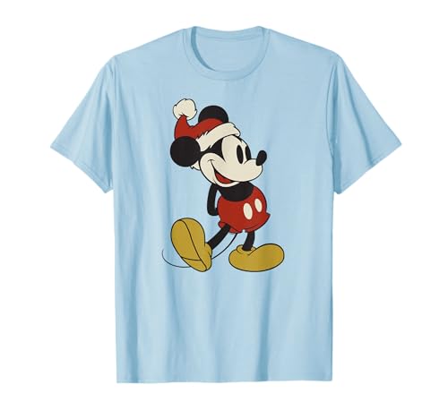 T-shirt Mickey Mouse Noël homme 2XL rose fini les pulls trop chauds pour le réveillon