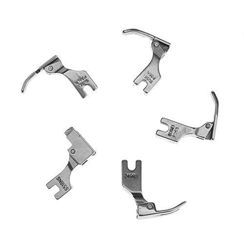 Pies prensatelas para máquina de coser industrial 5 piezas miniatura 1