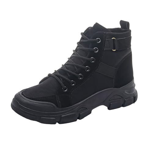 Bottines femme talon compensé confortables et chaudes
