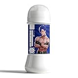 Lubrifiant Intime à Base d'Eau - Texture Crémeuse & Lactée (200 ml) | Gel Blanc Épais, Glisse Ultra-Lissant | Hypoallergénique pour Femmes, Hommes et Couples (For MEN)