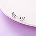Yearace Sea Otter Stud Earrings - Cute Otter Design, Symbol of Friendship & Love, Hypoallergenic 925 Sterling Silver -Gift for Women, Daily Wear & Special Occasions