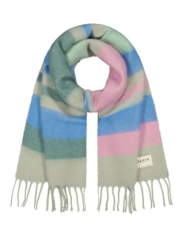 Barts Damen Strickschal bunter Winterschal mit Fransen Eluzabeth 3278 Stone 24