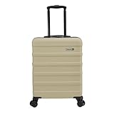 Cabin Max Anode - Valigia a mano leggera 45 x 36 x 20 cm, adatta per Easyjet sotto il sedile, Arenaria, 55 x 40 x 20 cm, Carrello