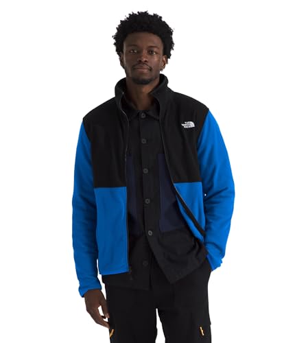 Image of The North Face Men's Glacier Fleece Jacket | Cold Weather Top With Zippered Pockets & Stretch Binding