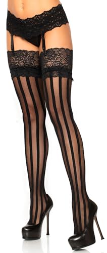 Image of Leg Avenue Women's Hosiery Lace Thigh Highs