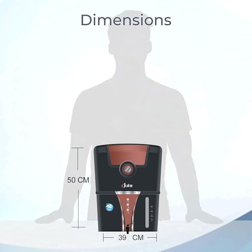 Image of Skypure RO Water purifier with Aqua Copper Infuser and Bio Alkaline, 12 Liter storage Tank, UV + UF + TDS + Cu + Alk, Best for Home and office, Black