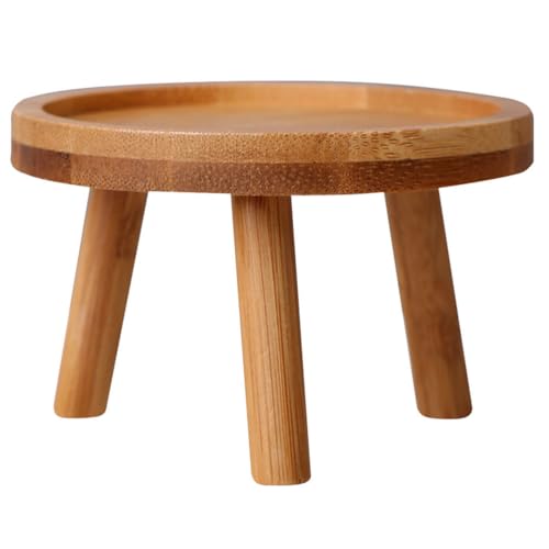 Image of balacoo Wooden Plant Stand Indoor Stackable Flowerpot Holder Display Stool for Succulents Bonsai Pot Pedestal Household Vase Stand 8.46 X 4.72 X 4.72 in for Home Decor