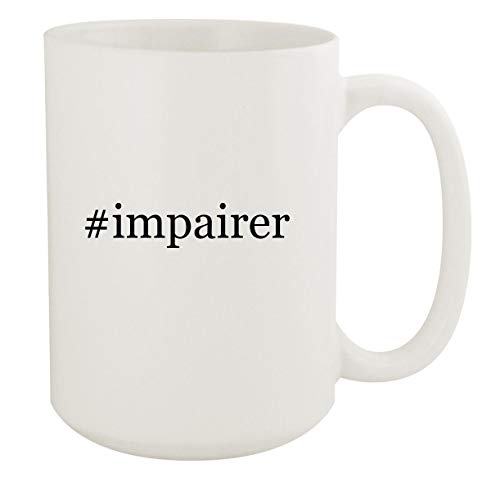 #impairer - 15oz Hashtag White Ceramic Coffee Mug
