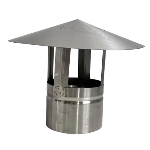 Ｂｅｓｇａ Tampas de chaminé Top Hat Tampa de tubo de combustão Capa de chuva Resistente à chuva Tampas d