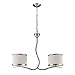 ELK 11353/2 Annika Chandelier, 2-Light 120 Total Watts, Polished Chrome
