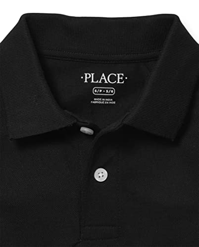 Image of The Children's Place boys Long Sleeve Pique Polo