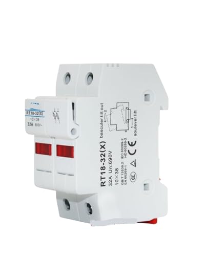 Base de fusible RT18-32X 10x38 porte-fusible unipolaire céramique 1P
