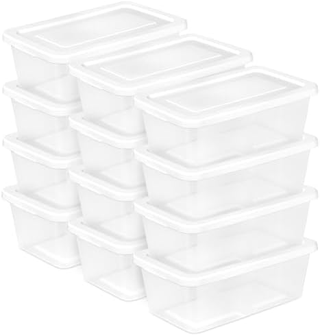 Sterilite 12-Pack 6 Quart Sto...