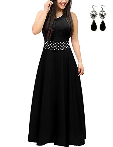 Robe de plage longue et décontractée imprimée style boho d'été