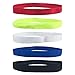 YPBEW Athletic Sports Headbands Elastic Thin Hair Bands Non-Slip Silicone Grip Skinny Yoga Exercise Soccer Sweatband Headwear Yoga