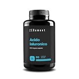 Acido Ialuronico 600 mg, 500-700 kDa, 90 Capsule Vegane, Zenement