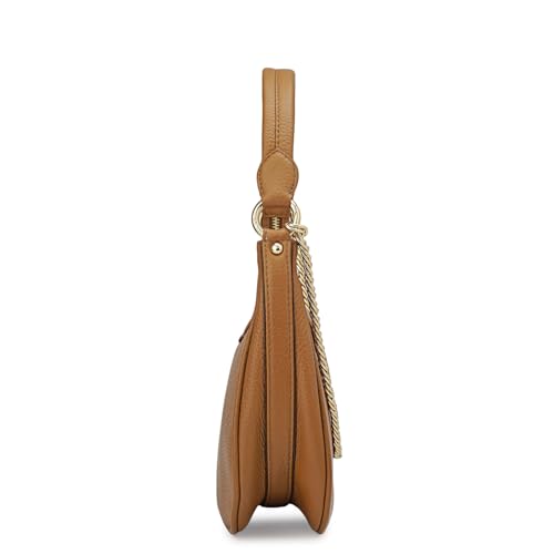Image of Da Milano Leather Sling Bag for Women (01682OL)