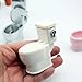 1/12 Dollhouse Simulated Flushing Toilet with Flushing Sound Dollhouse Bathroom Furniture Decoration Dolls House Accessories