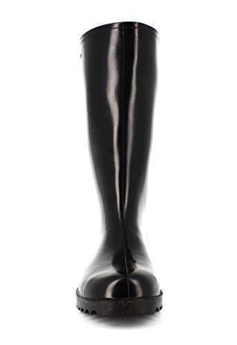 Spirale ANTON KNIELAARS ZWART 43, Unisex-Erwachsene Langschaft Gummistiefel, Schwarz (schwarz (zwart) 00), 43 EU