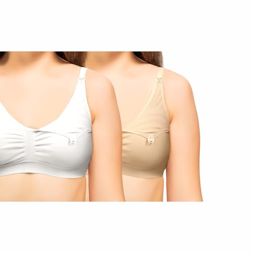 Image of NewMom Women's Lycra Non Padded Non-Wired Maternity Bra