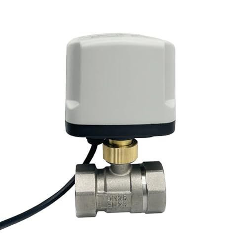 Vanne à bille électrique en acier inoxydable 304 robuste DN25 1" - 3