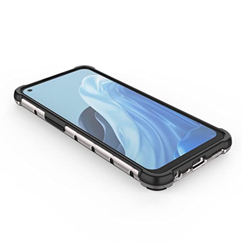 Image of Glasgow Back Case Cover Designed for Oppo F21 Pro 4G - Black