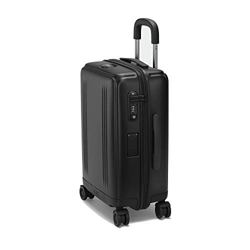 ZERO Halliburton Edge Lightweight Polycarbonate Travel Case (Black, International Carry-On)