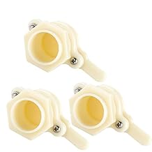 ZffXH 3/5/10 Pcs Beekeeping Honey Bucket Valve, Honey Bucket Spout Gate, Honey Bee Gate Valve for 5 Gallon Bucket