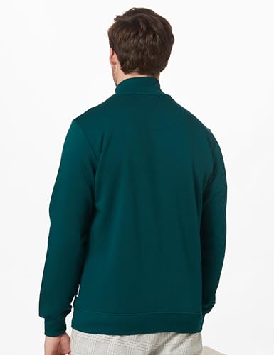 Image of Amazon Brand - Symbol Women's Men's Cotton Blend High Neck Fleece Sweatshirt (Available in Plus Sizes)