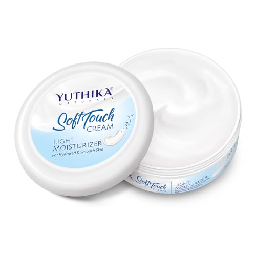 Image of Yuthika Aloe Vera Body Lotion 300ml with Moisturizer Cream 100ml, Nourishing Body Lotion and Winter Cream for Face, Hand, Body, Dry Skin, Instant Hydration, Non Greasy Formula