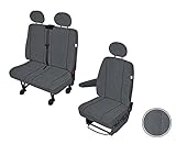2er sitzbank t6 multivan Elegante Sitzbezüge Sitzschoner für Fahrersitz und Sitzbank Sitzbezug T6