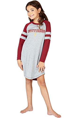 Harry Potter Hermione Varsity Gryffindor Quidditch Fantastic Pajama Holiday Nightgown3