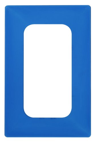 Schalterblende 2-Fach, blau