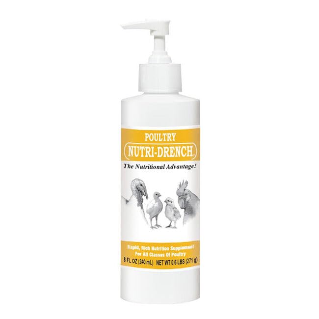 Poultry Nutri-Drench- 8oz. Bottle with Pump