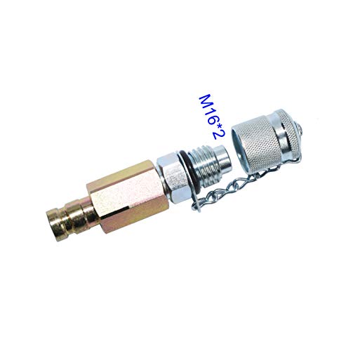 Image of XZT Hydraulic Pressure Test Coupling Kit, for PD series coupler,USA brand Excavator Construction Machinery etc