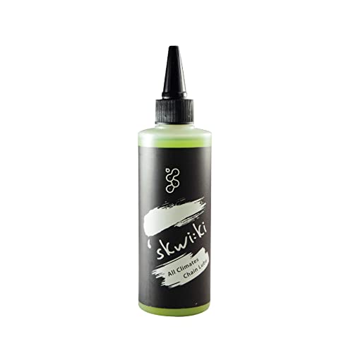 Skwiki All Climate Drive-Chain Lubricant, Innovation Nano Boron Nitride, Extraordinary Lubing, Extreme Low Declination For Tough Environments, Ultra Smooth and upgraded Efficiency of Pedaling, 120ml