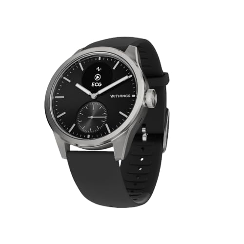 Withings ScanWatch 2 – Gesundheits-Smartwatch für Damen und Herren, EKG, SpO2, Temperatur,...