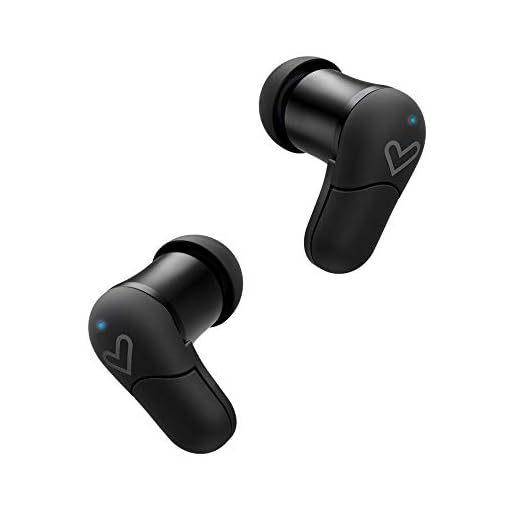 Earphones Style 6 True Wireless Black (True Wireless Stereo, Easy Connect, Caja Cargador), Negro
