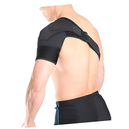 COLLBATH Shoulder Brace for Tendonitis Shoulder Stabilizer Shoulder Pad Pads for Dislocation Rotator Cuff Black Compact