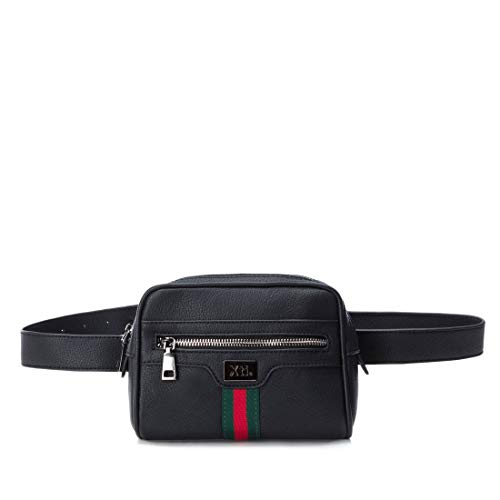 XTI 86135, Bolso bandolera para Mujer, Negro (Negro), 18x13x3 cm (W x H x L)