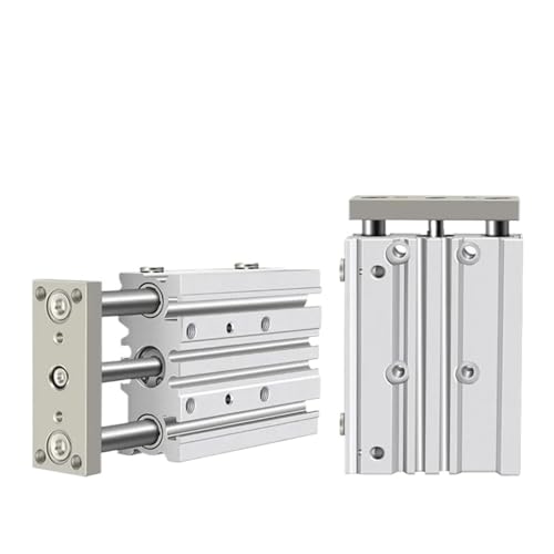 Vérin de guidage MGPM20 cylindre pneumatique compact triple axe 200mm - 2