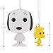 Hallmark Christmas Ornaments, Peanuts Snoopy and Woodstock Funko POP! Ornaments, Set of 2, Pop Culture Gifts