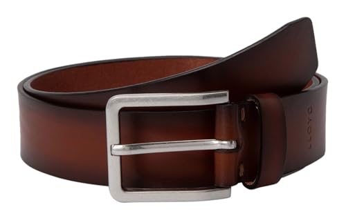 Ceinture homme LLOYD brandy 3.5 W115 pour sublimer un costume ou un jean chic