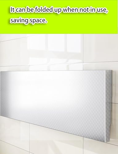 Étagère pliante inox robuste avec support mural rabattable - 5