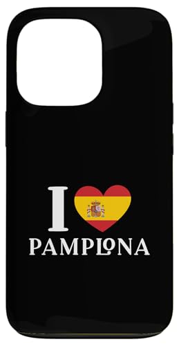 I Love Pamplona Spain Heart �X�y�C������ �X�}�z�P�[�X iPhone 13 Pro �p