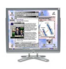 Image of 19IN LCD 450:1 1280X1024 F973 Silver Dvi-d VGA Spkrs 3YR Warr